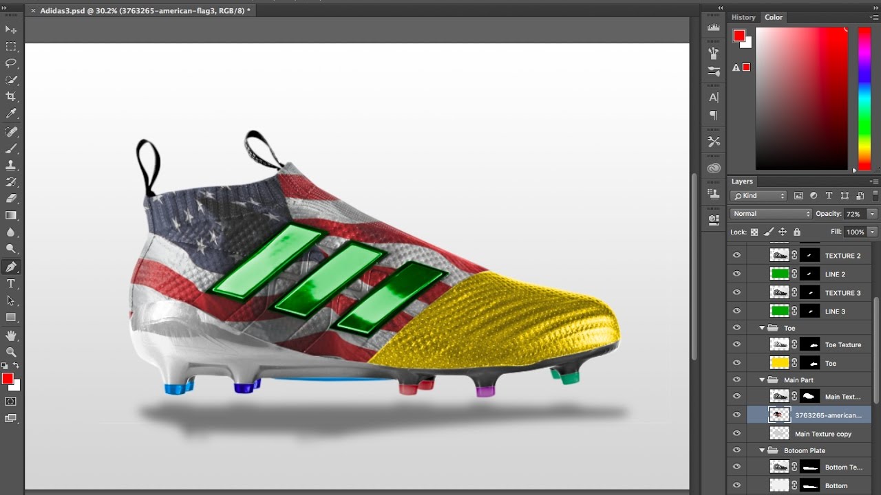 adidas boot customisation