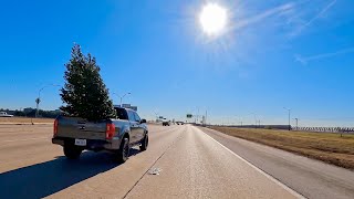 Dallas, Texas 4K Driving | Fort Worth Airport to Downtown