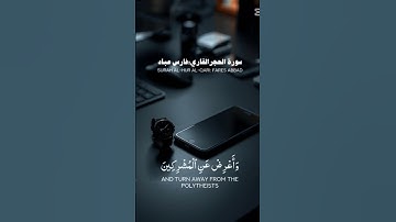 سورة الحجر: القارئ فارس عباد 🎧😔