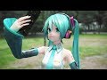 【Hatsune Miku V3★MMD】The Security Guards using mobile phone to summon Miku!┃«English Subs»【1080p】
