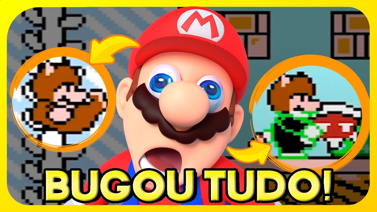 30 BUGS e GLITCHES em SUPER MARIO BROS. 3