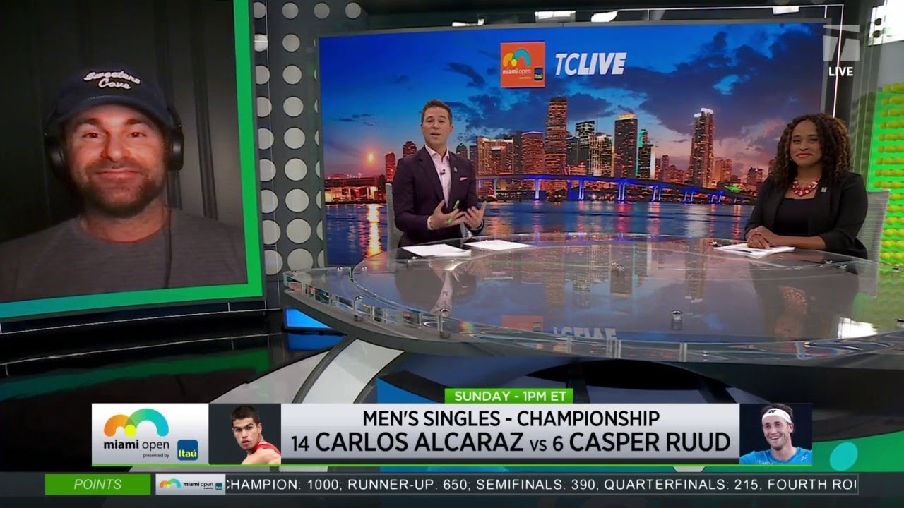 Tennis Channel Live Alcaraz and Ruud Face Off in the 2022 Miami Open Final 