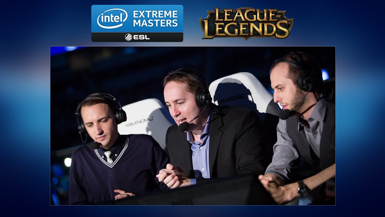 IEM commentators go Korean - YouTube