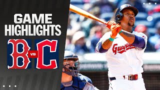 Red Sox vs. Guardians Game Highlights (4\/25\/24) | MLB Highlights
