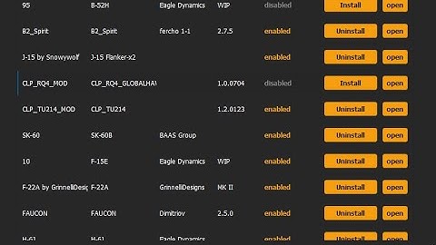 Simple DCS Mod Manager Use demonstration