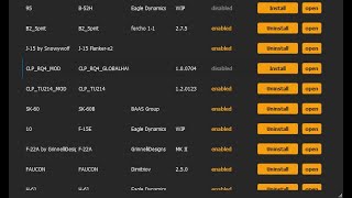 Simple DCS Mod Manager Use demonstration
