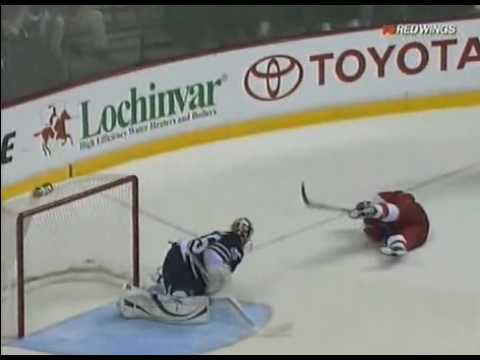 Patrick Eaves Shootout Fail vs Predators 3/27/2010