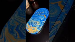 🎨Satisfying pour🎨 #ceramic #homedecor #candle #diy #pour