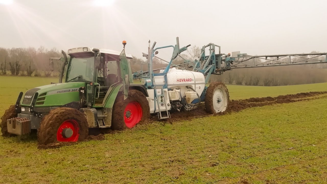 Apport d'engrais en condition difficile !!!