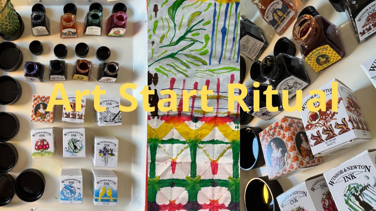 Чернила, идеи и вдохновение — как я начинаю новую художественную серию