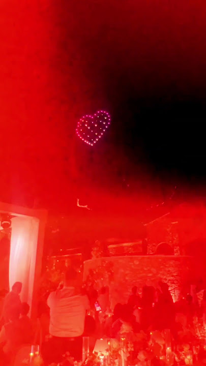 Sky Full of Love: 50 Drones for One Magical Wedding