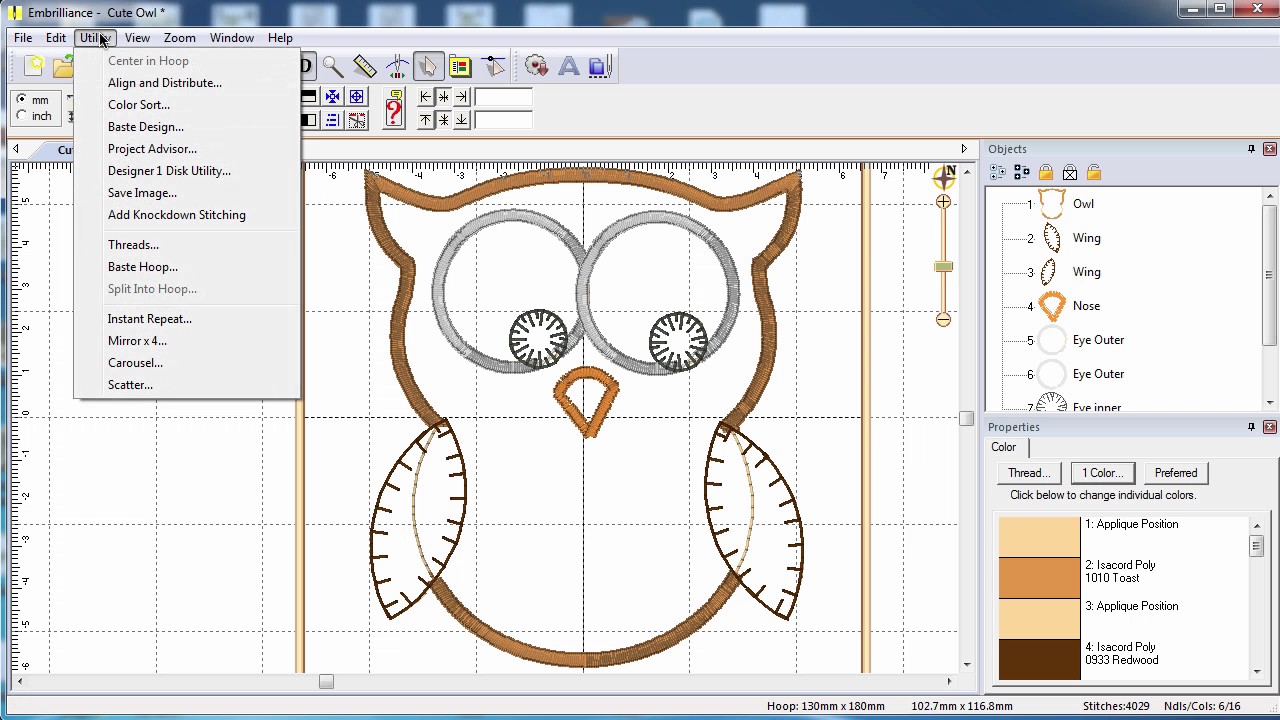 Embrilliance Essentials ColorSort AccuQuilt Edition YouTube