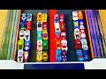 Hot Wheels Treadmill Racing - 40 Cars Knockout Tournament #shorts #fyp #foryoupage #foryou #viral