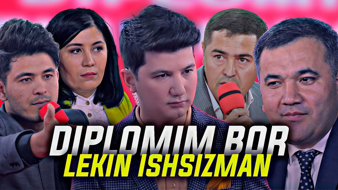 DIPLOMIM BOR LEKIN ISHSIZMAN // AMIRXON UMAROV SHOUSI // OCHIQCHASIGA GAPLASHAMIZ // 268-SON