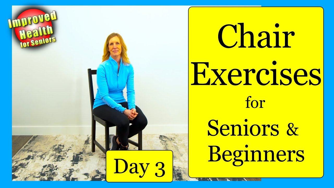 Best chair exercises for seniors: Safe and easy workouts