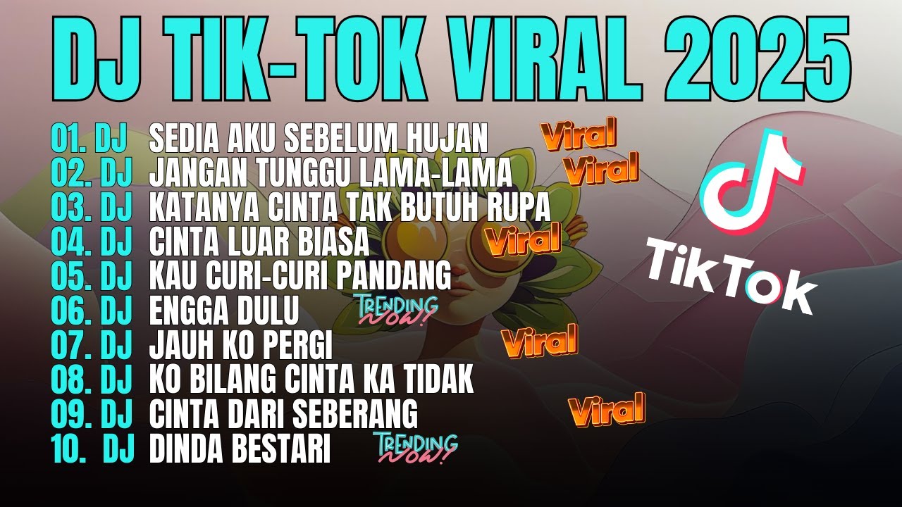 DJ TIKTOK TERBARU 2025🎵DJ JANGAN TUNGGU LAMA LAMA🎵DJ SEDIA AKU SEBELUM HUJAN X SO ASU NAYKILLA