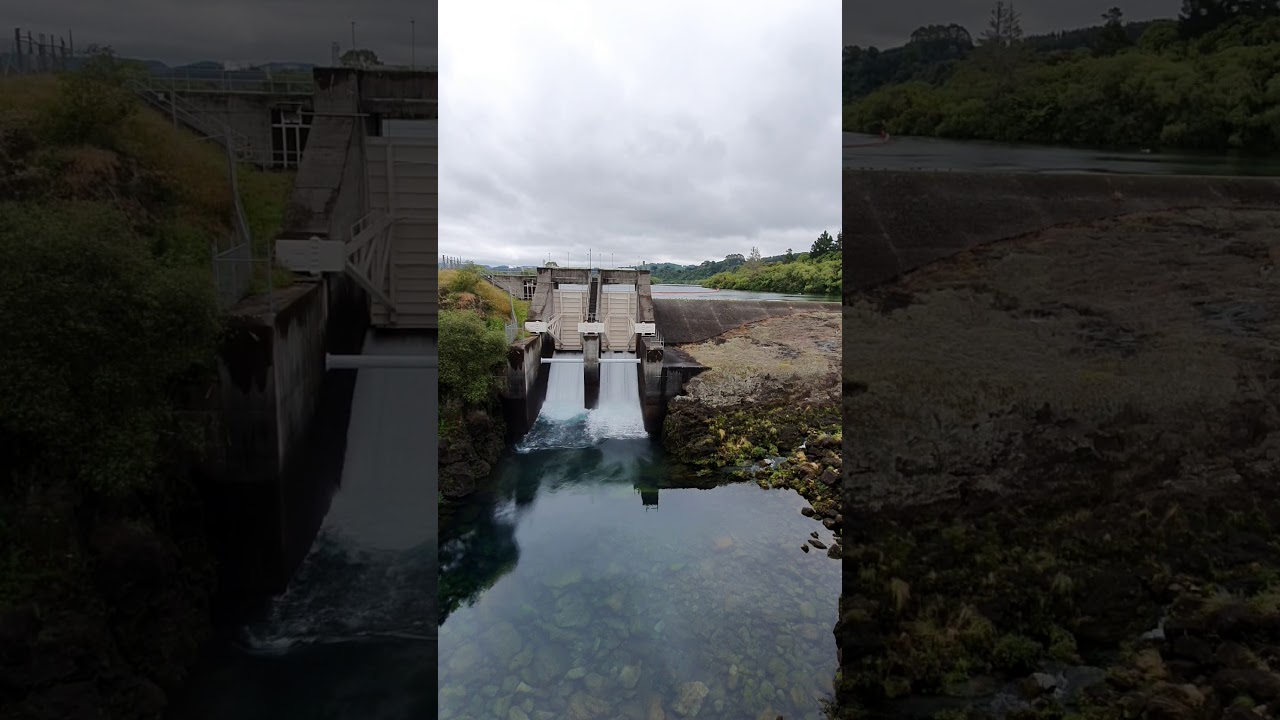 Aratiatia dam in taupo new Zealand YouTube