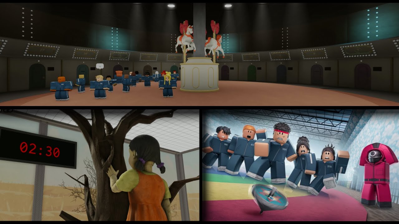 Roblox Shrimp Game All Games Full Walkthrough Squid Game YouTube