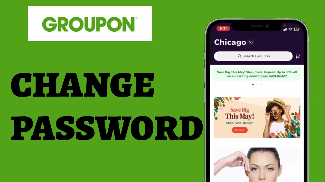 How to Change Password on Groupon? Update Your Groupon Login Password Easily