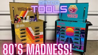 Matco Tools 80s series tool carts!