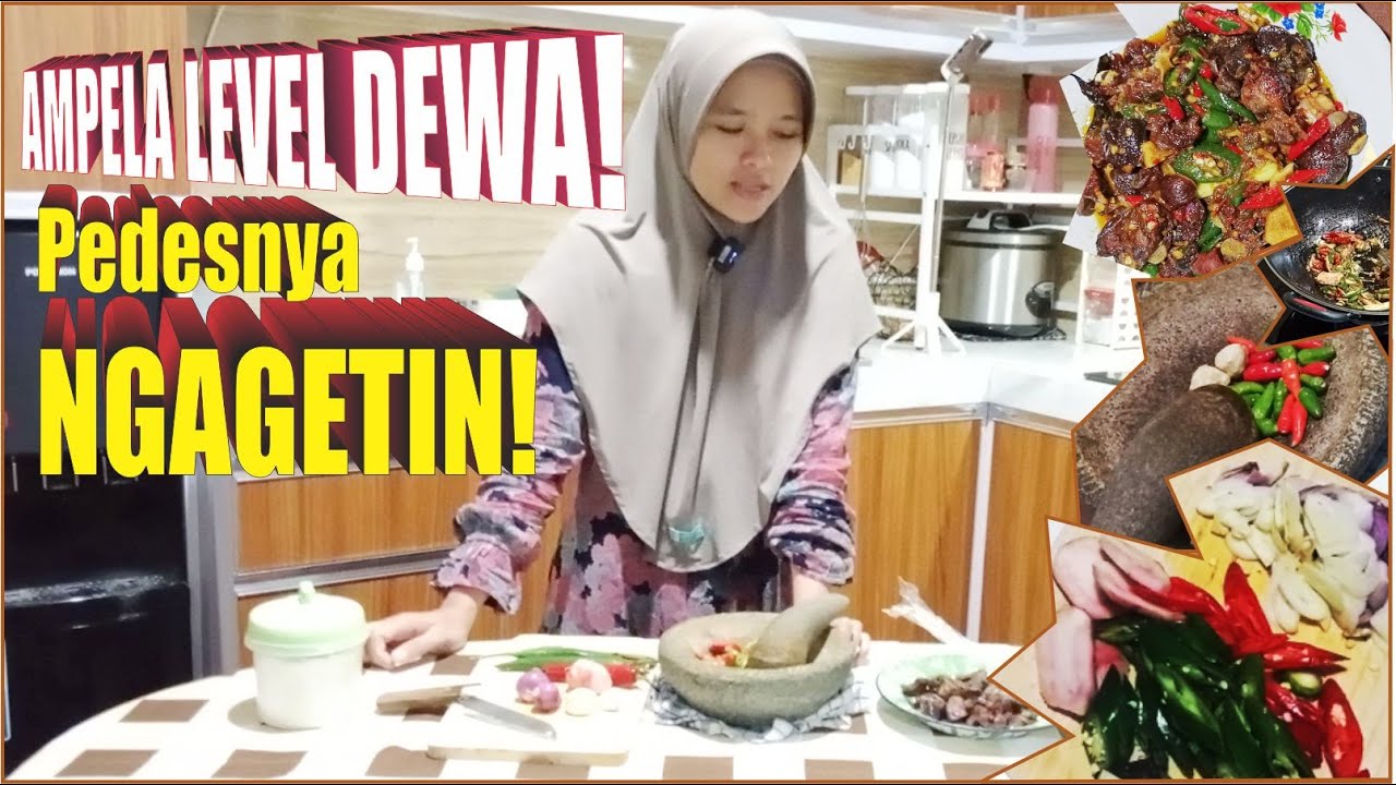 Dapur Kecil, Rasa Besar: Ampela Bumbu Pedas Homemade - YouTube