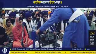 Bhai Pritpal singh jee || Akj Toronto smagham 2019|| akj keertan ||kirtan vibes || short video