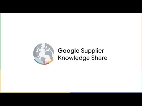 Alphabet/Google Supplier Knowledge Share - Ariba Enrollment and Enablement