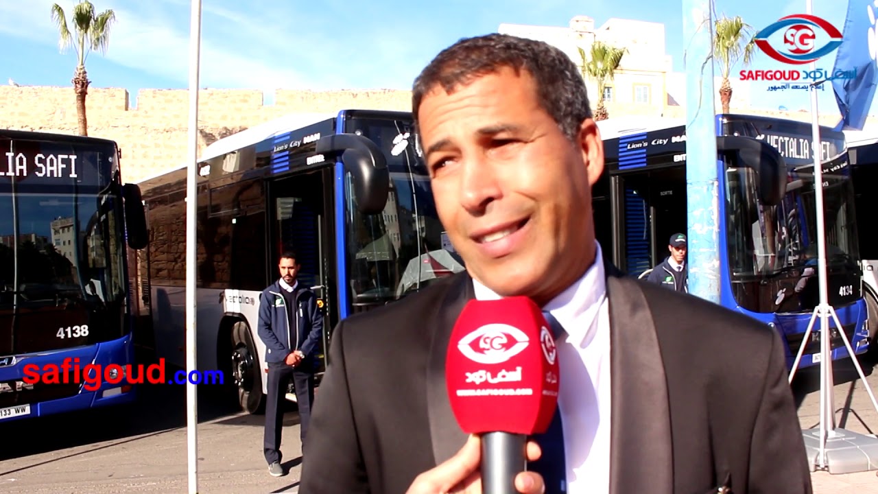 انطلاق خدمة الحافلات الجديدة للنقل الحضري بآسفي