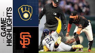 Brewers vs. Giants Game Highlights (5\/5\/23) | MLB Highlights