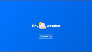 Tiny Weather app / Smart weather for every day screenshot 2