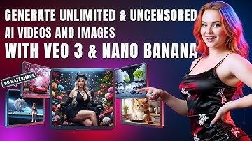 Generate Unlimited & UNCENSORED AI Videos and Images with veo 3 x Nano Banana In Edimakor