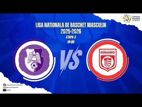 Liga Nationala de Baschet Masculin 25/26 - FC Arges Pitesti vs CS Dinamo Bucuresti