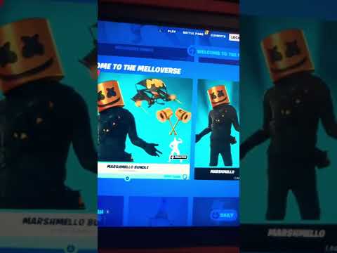 Marshmallow Skins Are Out Shorts Fortnite Itemshop Marshmello