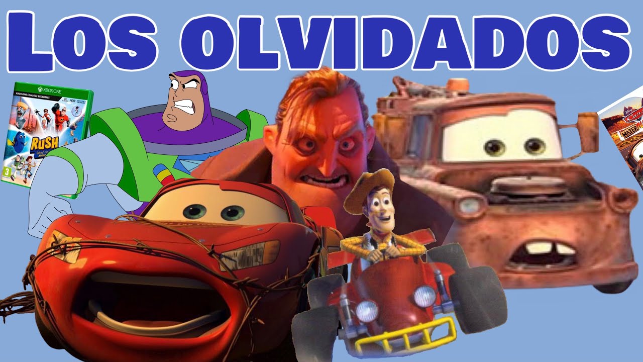 LOS OLVIDADOS VIDEOJUEGOS SPIN-OFF DE PIXAR