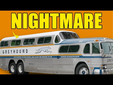 1954 グレイハウンド バス シーニークルーザー How This Fancy 1954–1956 Greyhound Bus Turned Into a Rolling