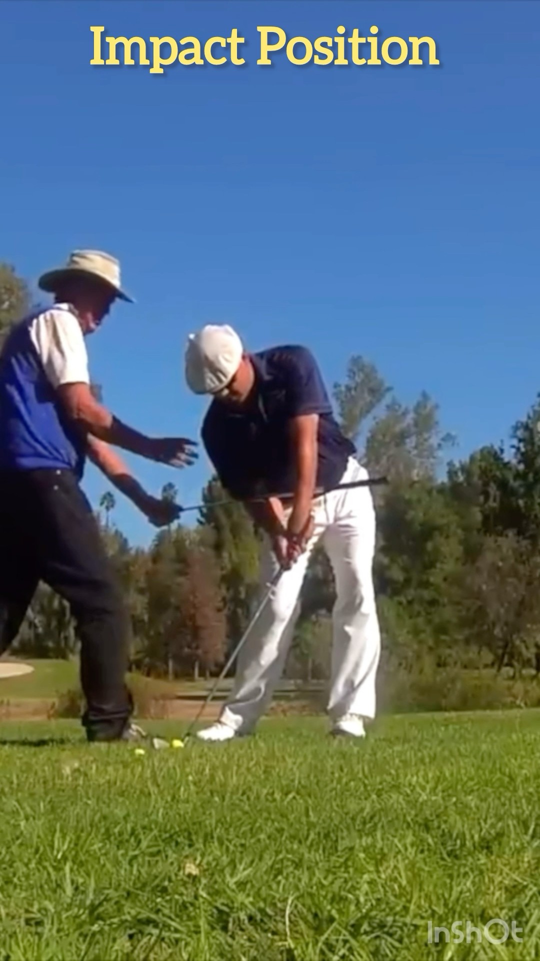 It’s important to know your impact position! #golf #golftips #ott #miracleswing