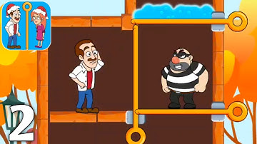 Home Pin - Pull Him Out - How To Loot? - Android Mobile Gameplay Part 2 All Levels (Android & iOS)