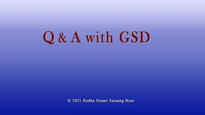 Q & A with GSD 056 Eng/Hin/Punj