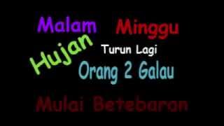 Kata kata lucu, gokil terbaru buat Cam camfrog, DP BBM, YM dll..Hujan Turub Malam Minggu