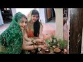 Gangor pooja vlog  beautiful green poshak  suman yadav vlogs