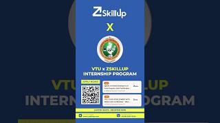 VTU Internship Alert: Not Just a Certificate – 4-Month Career-Building Program with ZSkillUp