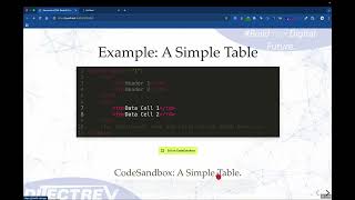 📚 Awesome HTML Course: 13. Creating Tables (table, tr, td, th)
