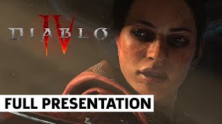 Full Diablo Presentation | BlizzCon 2021