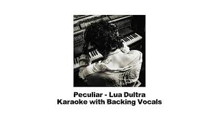 Peculiar - Lua Dultra Karaoke Com Backing-Vocals