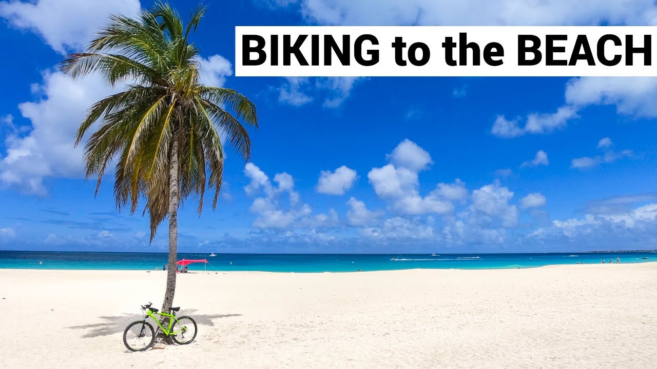 Biking from ARUBA AIRPORT to EAGLE BEACH