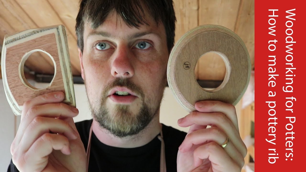 Woodworking for Potters How to make a pottery rib YouTube