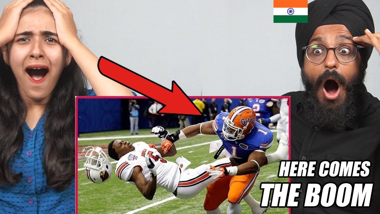CRICKET FANS React to BIGGEST NFL Hits Ever | “HERE COMES THE BOOM!”