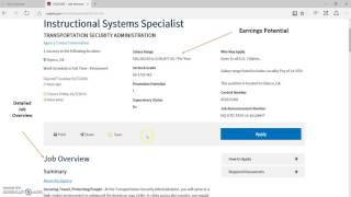 Navigating USAJOBS.GOV