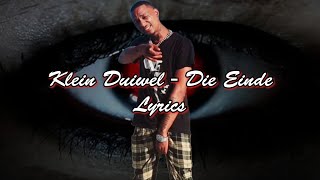 Klein Duiwel | Skurminkel - Die Einde [Lyrics] 2025