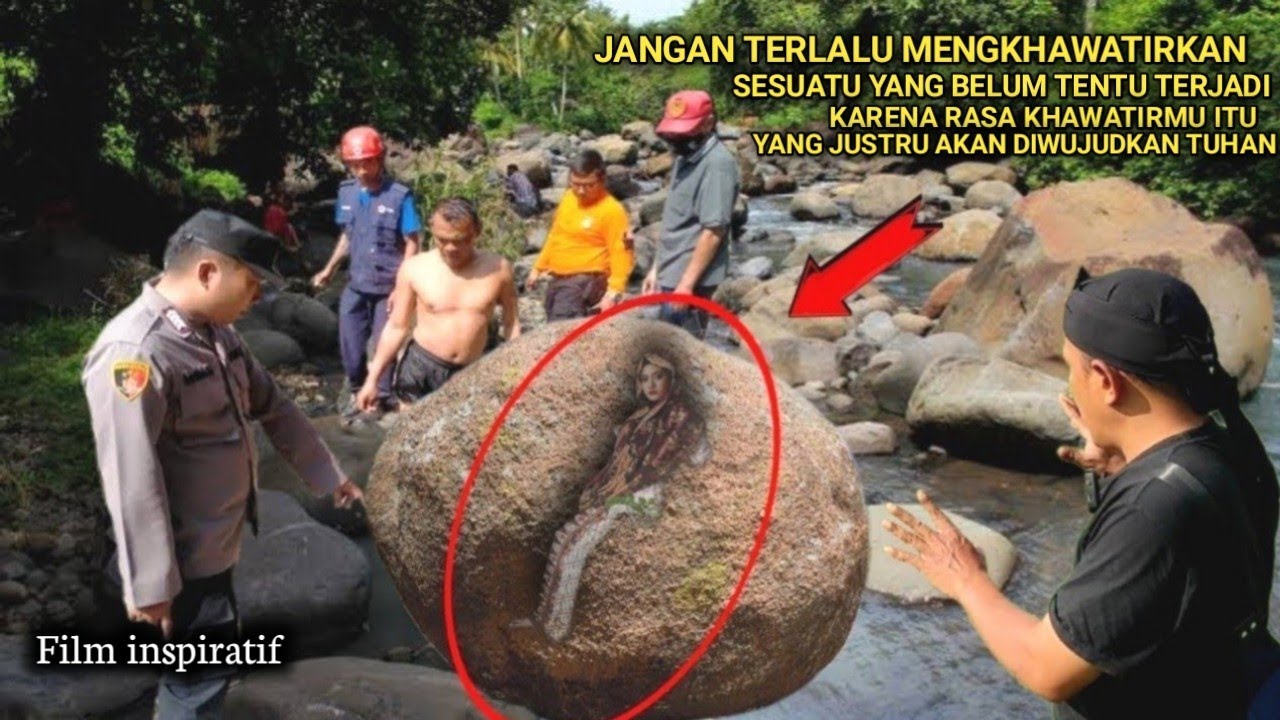 Diluar nalar.! ada orang didalam batu menangis minta tolong membuat gempar warga satu kampung